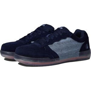 Volcom Hybrid VM30358 Sneaker Men's US 10 Blue Suede Comp Toe Work Shoes ZPO3156